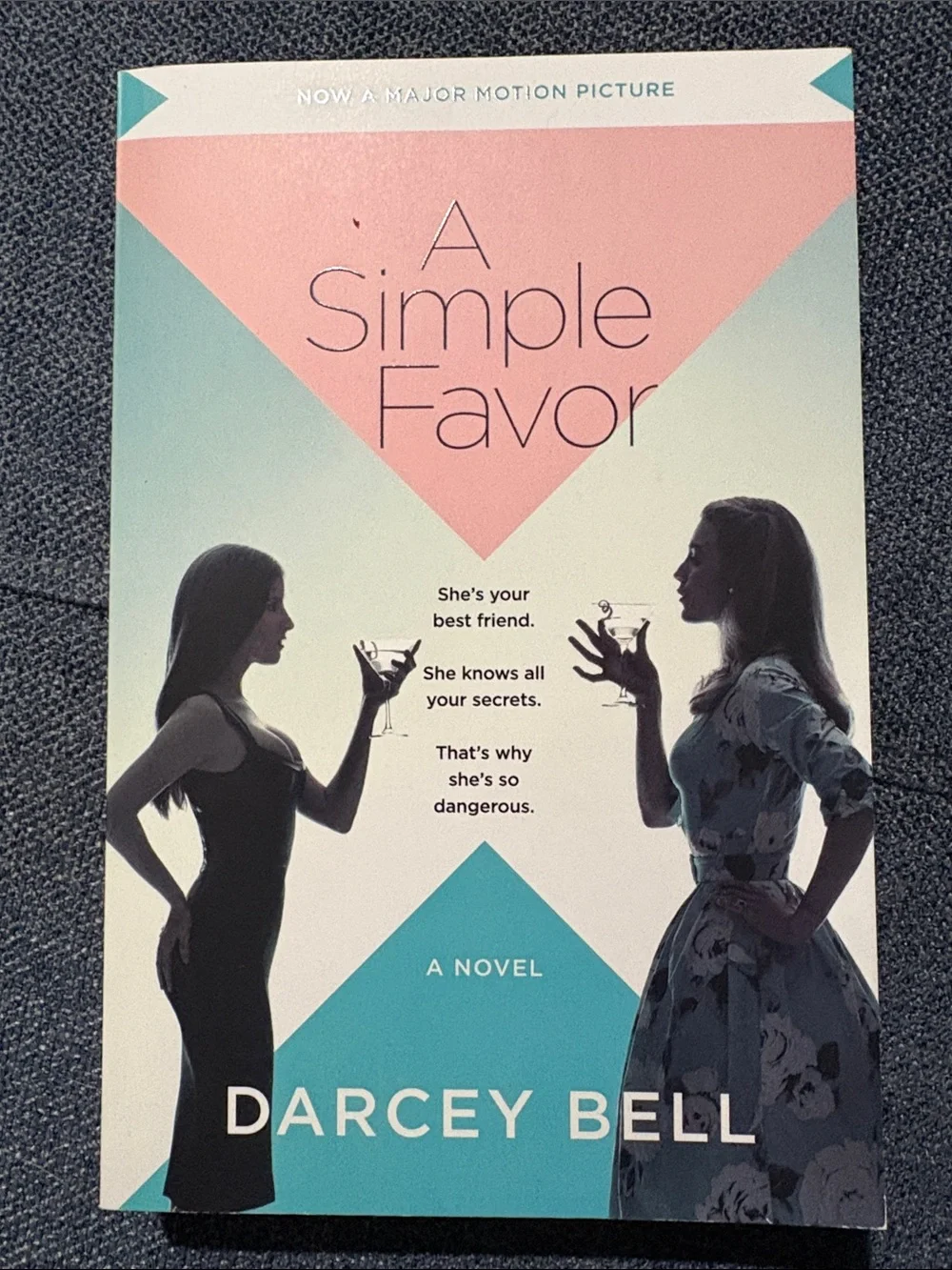 Harper Paperback — Mint Green and White Back Cover